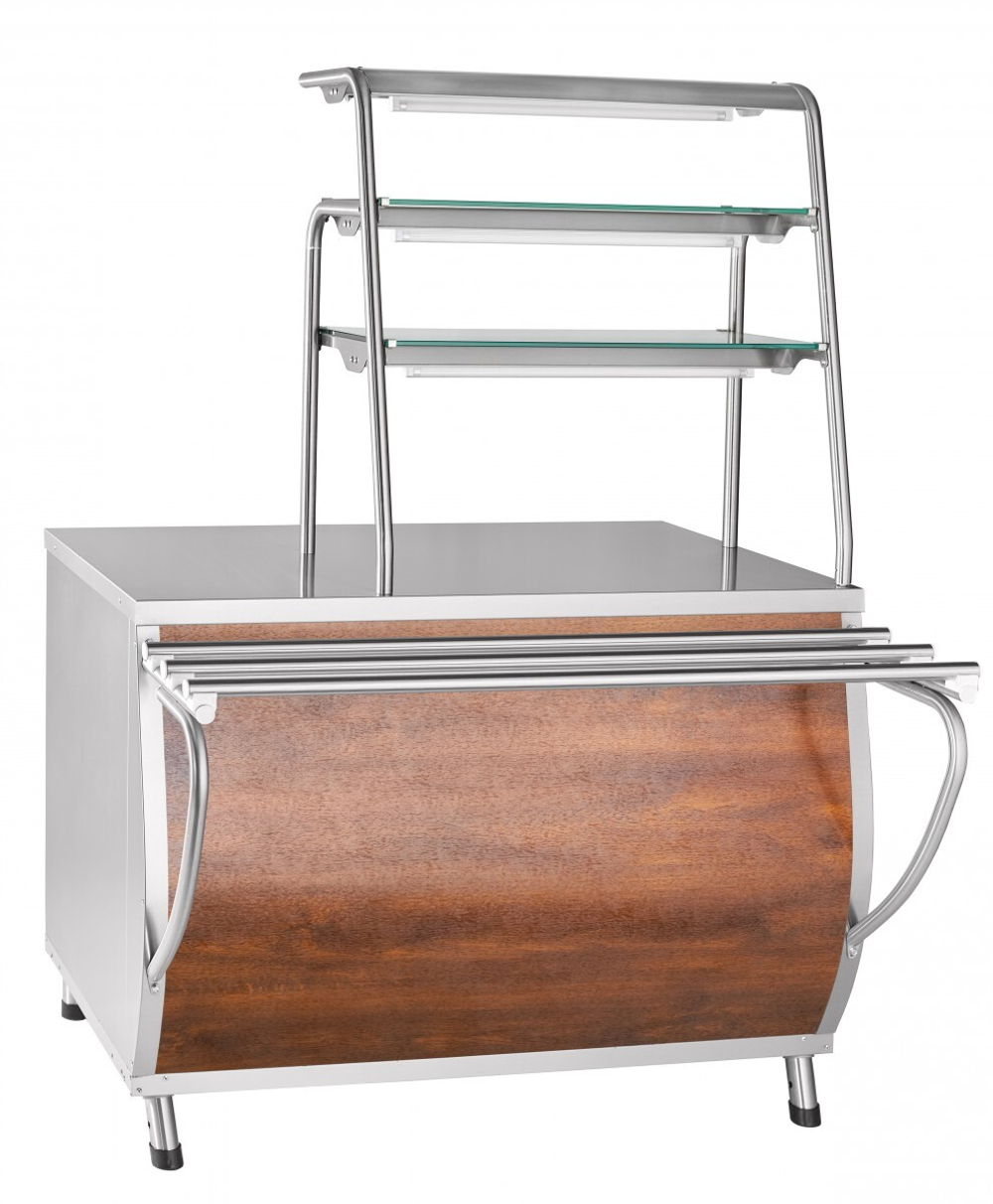 Прилавок для горячих напитков Abat ПГН-70КМ кашир.