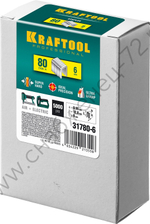 KRAFTOOL тип 21GA (80 / Pr A / Senco AT) 6 мм, 5000 шт, скобы для степлера (31780-6)