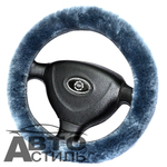 Оплетка на руль круглая Coolpart MAXIMAL Австралия (38*38) - МЕХ - AB-GR серая