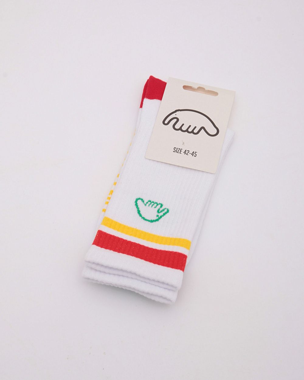 Носки Anteater Socks Rasta Белые