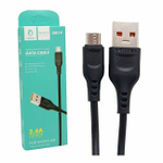 Кабель USB - Micro DENMEN D01V (черный) 1м