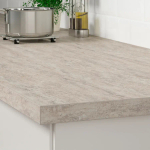 Столешница - IKEA SÄLJAN/SALJAN/СЭЛЬЯН ИКЕА, 186х63,5х3,8 см, бежевый