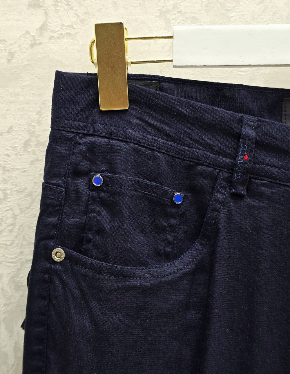 Льняные штаны Kiton
