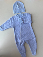 Комплект на выписку "Малышки" (7 пр.) - лето (плед,комб.-мол, комб-кн,шап. с отв, шап.,цап.,бант (Цвет: Розовый)