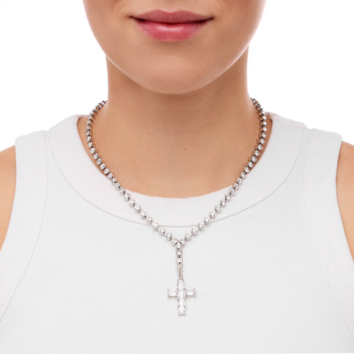 Колье Soft Shine Cross Necklace