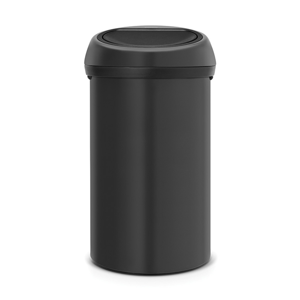 Мусорный бак Touch Bin 60л Brabantia Графитовый, с эффектом минерального напыления