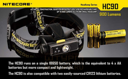 Фонарь налобный Nitecore HC90