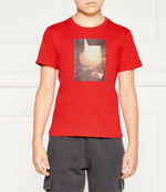 Футболка Guess - красный(L4YI12 K8HM4)