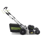 Аккумуляторная газонокосилка Greenworks GC82LM51SPK5 82V 82В самоходная (1 x 5 Ач, ЗУ) нож 51 см, 2502607UB