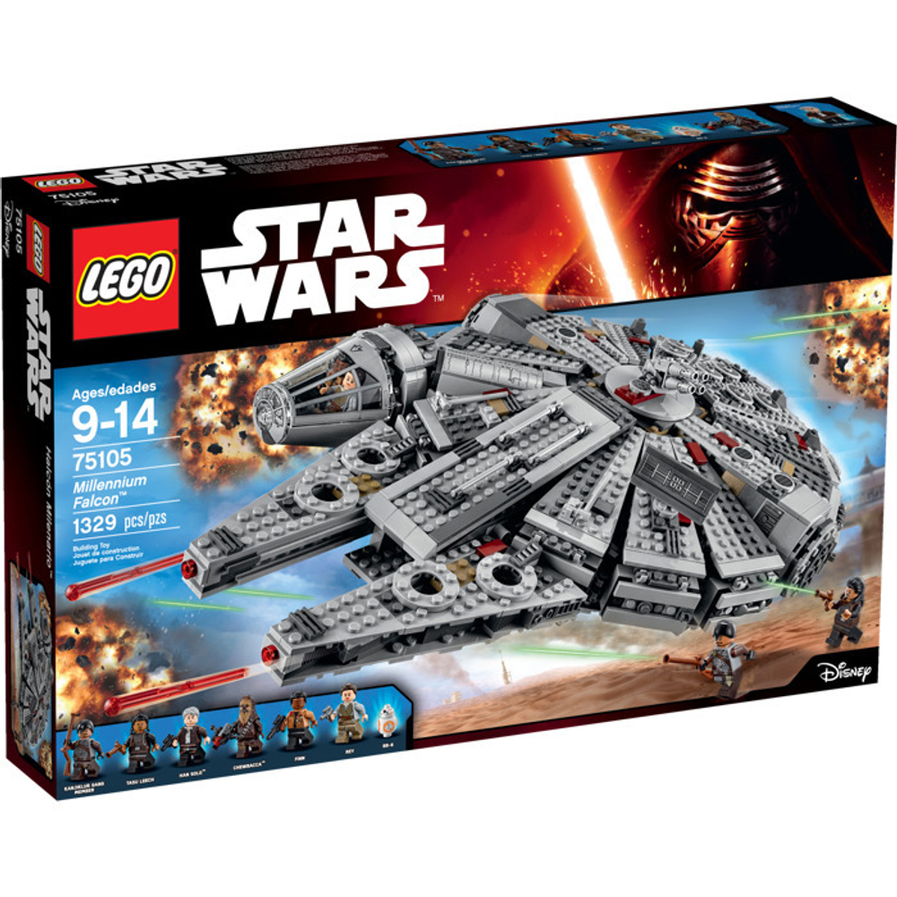 LEGO Star Wars: Сокол Тысячелетия 75105 — Millennium Falcon — Лего Звёздные войны Стар ворз