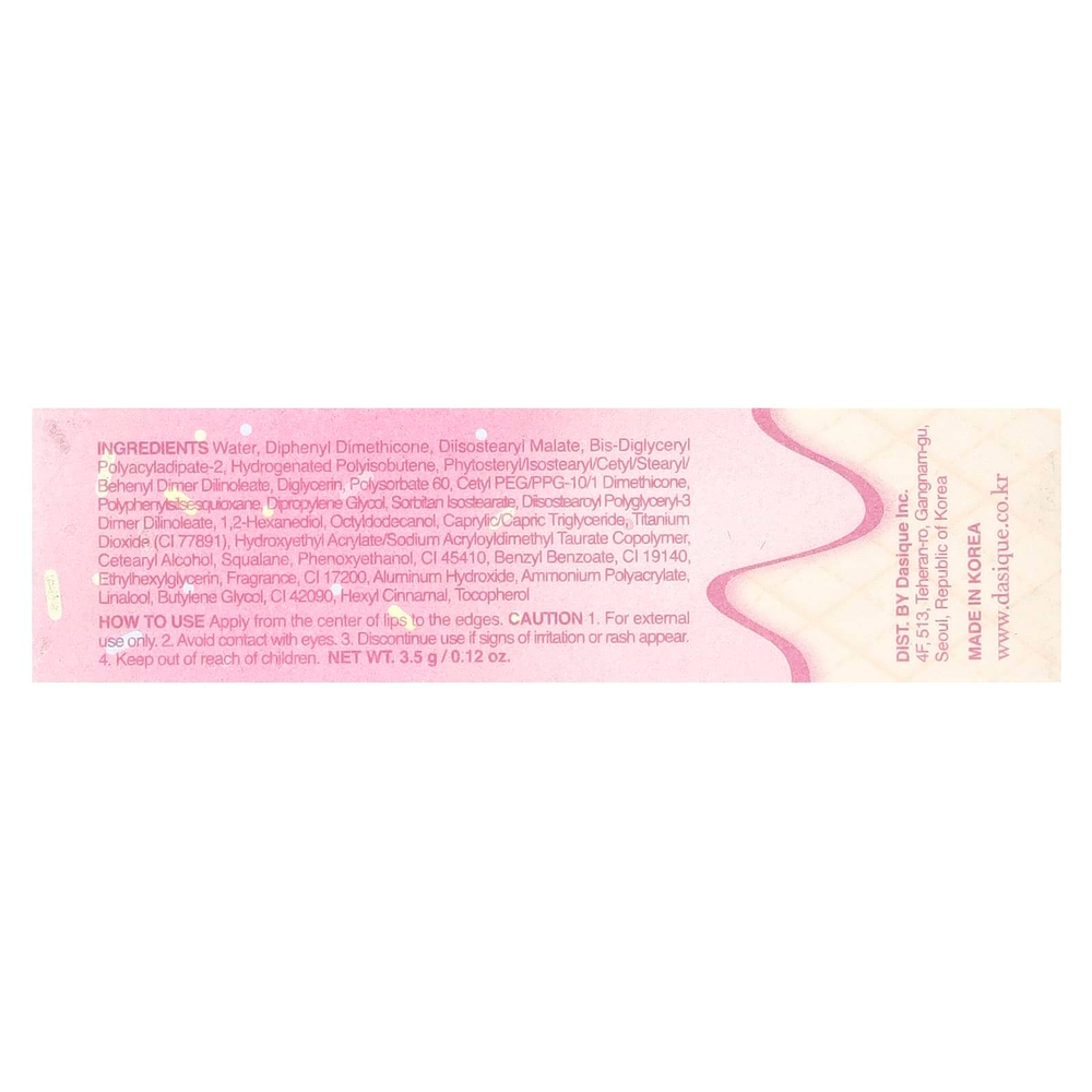 Dasique, Juicy Dewy Tint, заварные 10 ягод, 3,5 г (0,12 унции)