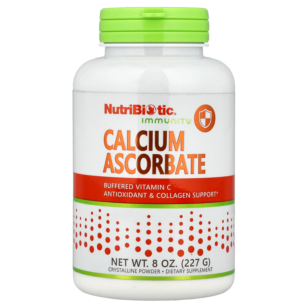 NutriBiotic, Immunity, аскорбат кальция, 227 г (8 унций)