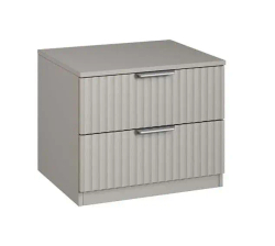 Тумба прикроватная Валенсия, серо-коричневый