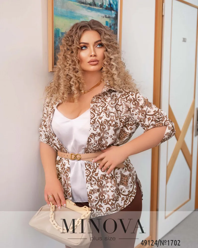 Костюм 1702-бежевый Minova