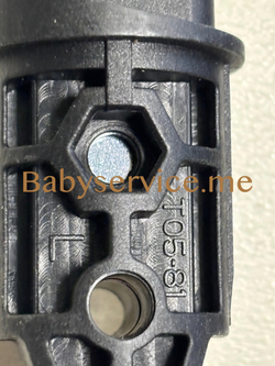 Элемент шарнира рамы Carrello Bravo Carbon левый