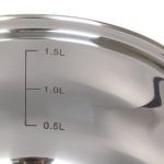 Набор посуды из нержавеющей стали ADELE 3 предмета (3 кастрюли 1,9л, 2,7л, 3,4л), DH08-6