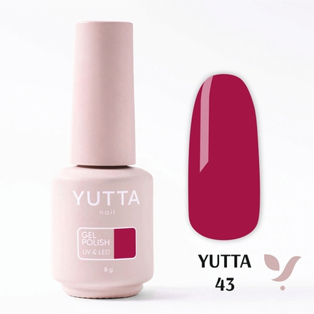 YUTTA, Гель-лак 043, 8g