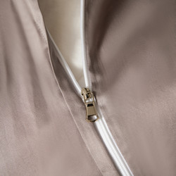 Комплект постельного белья на резинке Сатин Премиум «Белоснежный рассвет»