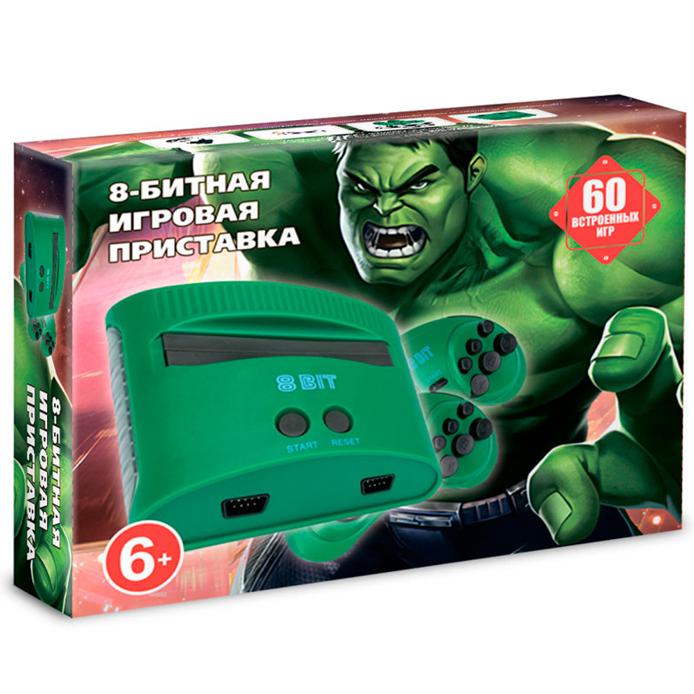 8 bit Приставка Hulk (60 игр)