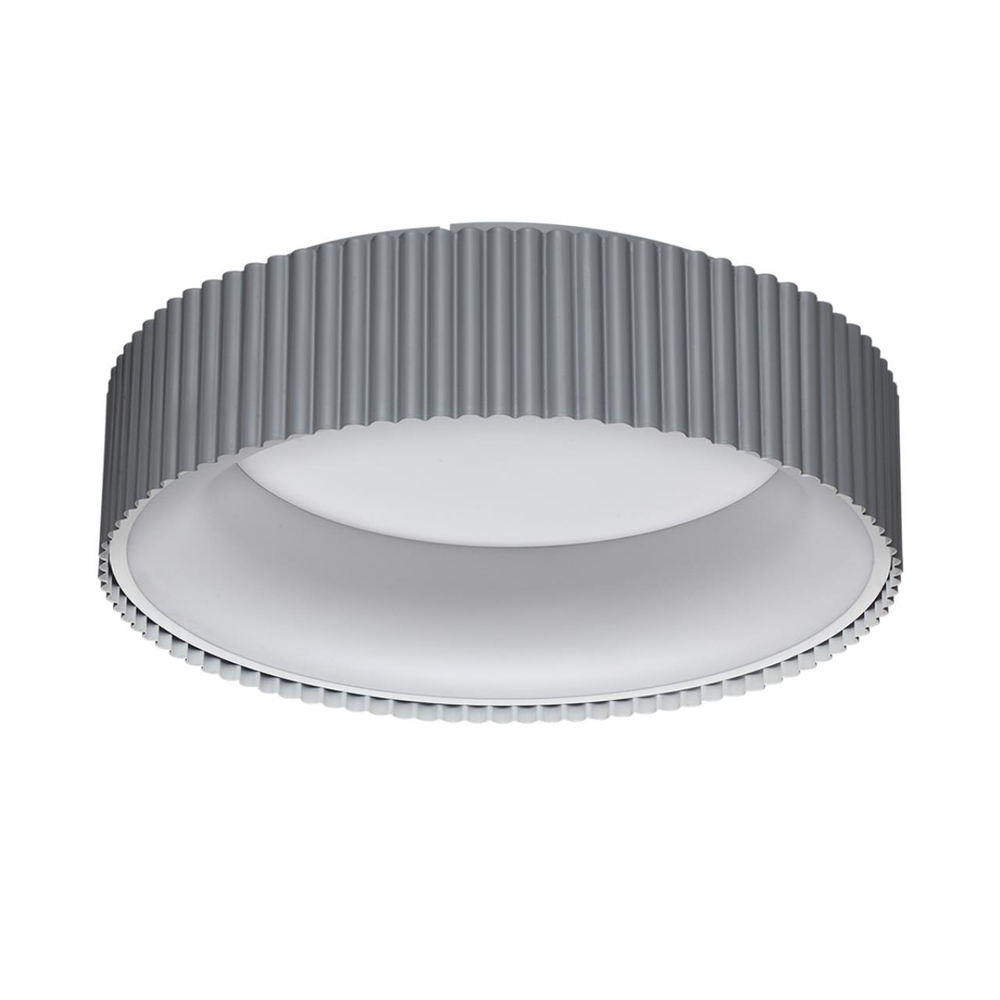 7713/56L AVRA LED SN 574 Светильник металл/акрил/белый/серый LED 56Вт 3000-6500К D460 IP20 пульт ДУ SHARMEL