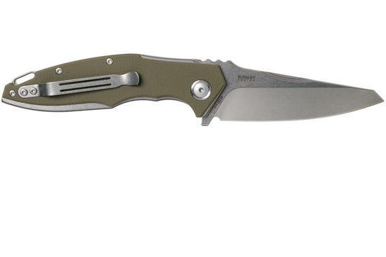 Складной нож MKM "RAUT" MKM/VP01 GB GR c клинком из стали Böhler M390 Microclean®, рукоять G10 / титан