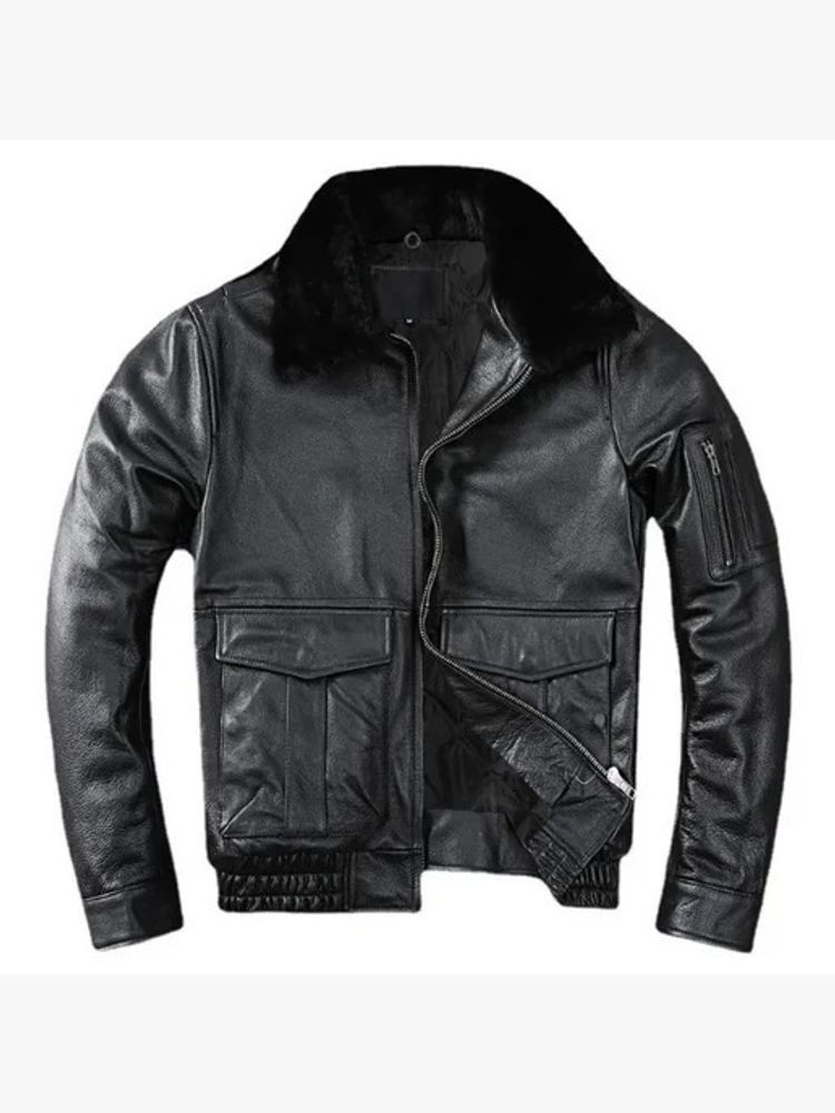 куртка кожаная Yueola