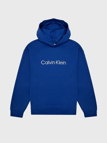 Худи Calvin Klein Relaxed Fit Standard Logo Blue Herald