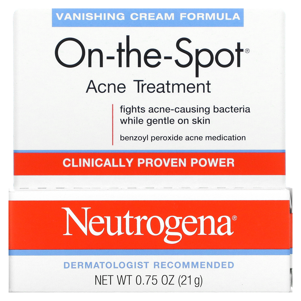 Neutrogena, On-the-Spot, средство для борьбы с акне, 21 г (0,75 унции)