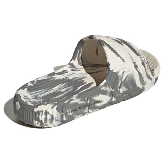 Adidas Originals Adilette 22 'White Grey Black'