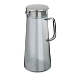 SATOSHI Графит Кувшин для воды 1,8л, стекло, нерж.сталь