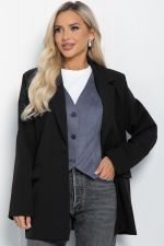 Жилет Силуэт (серый) Б11462 LT Collection