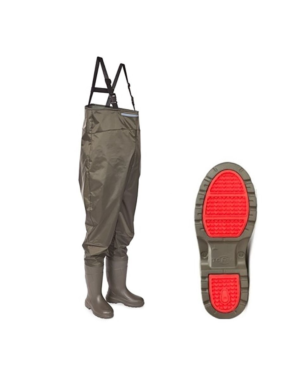 Полукомбинезон забродный TORVI ПЕРЕКАТ с вкладышем р.42-43
