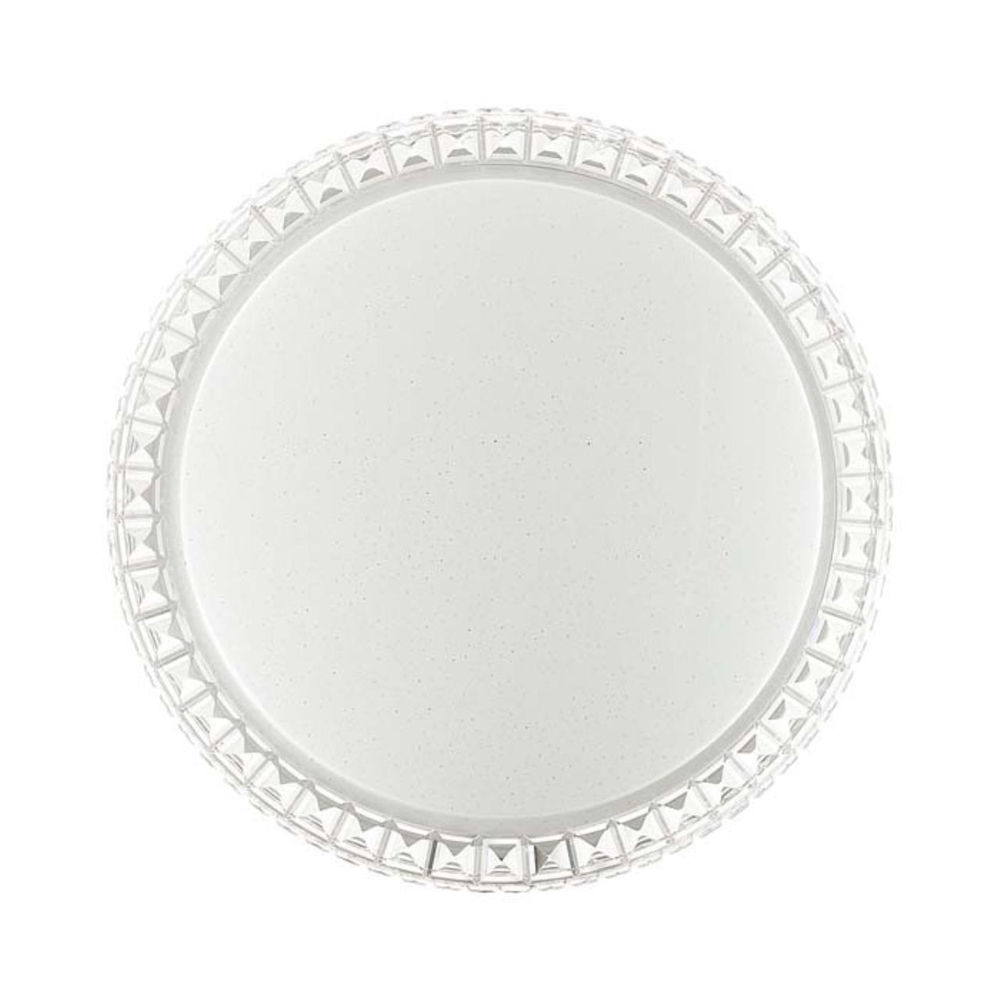 2036/DLN PALE SN 197 Светильник пластик/белый/прозрачный LED 48Вт 3000/4000/6000K D400 IP43 CCT BRISA