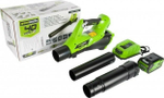 Воздуходувка аккумуляторная GREENWORKS G40ABK3 40V 2400807UE