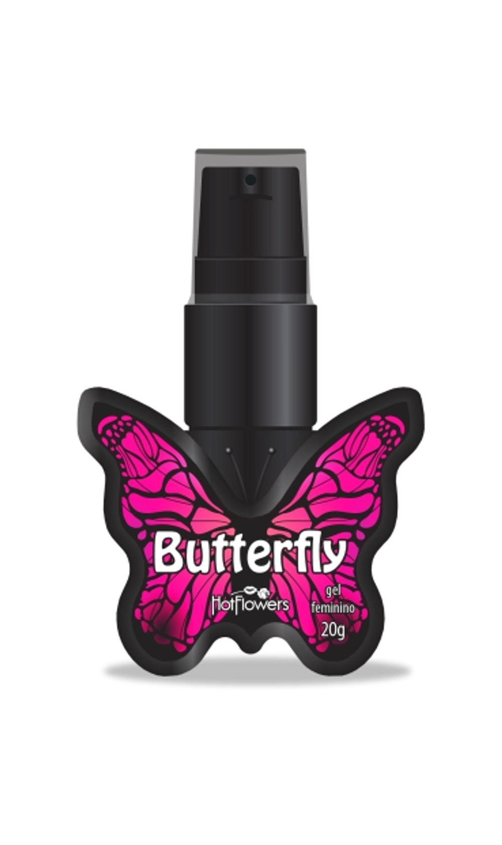 HotFlowers BUTTERFLY - Жидкий вибратор, со вкусом вишни.