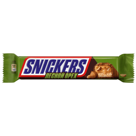 Батончик шоколадный SNICKERS Лесной орех 81 гр