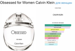 Calvin Klein Obsessed For Women 100 ml (duty free парфюмерия)