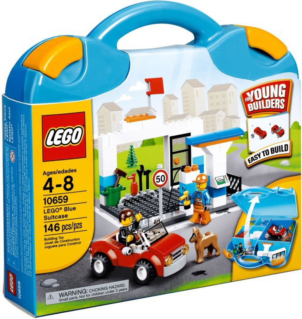 LEGO Creator: Чемоданчик LEGO для мальчиков 10659 — Vehicle Suitcase — Лего Креатор Создатель