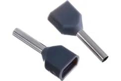 Наконечник Navigator Е2 0,75-8 втулочный изолированный серый (упаковка 50шт) 38573