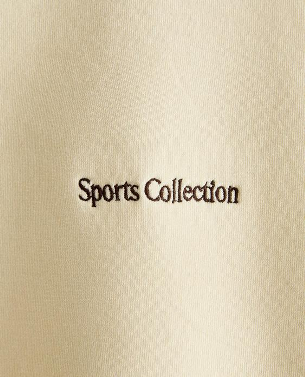 ZARA HOME ХЛОПКОВАЯ СПОРТИВНАЯ ТОЛСТОВКА, ЭКРЮ