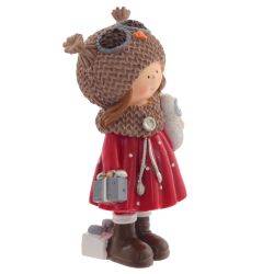 GAEM Фигурка декоративная "Девочка", L6 W4,5 H11 см, 2в.