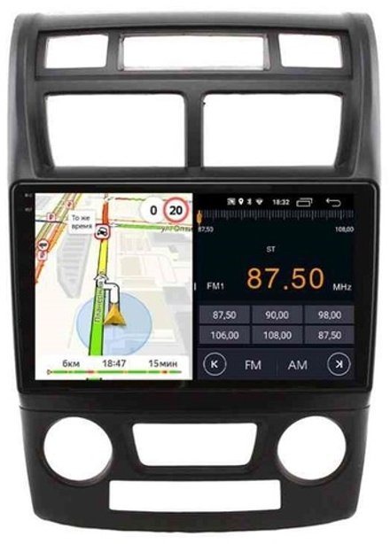 Магнитола для KIA Sportage 2008-2010 (климат) - Parafar PF536RN2K на Android 13, QLED+2K, ТОП процессор, 4Гб+32Гб, CarPlay, 4G SIM-слот