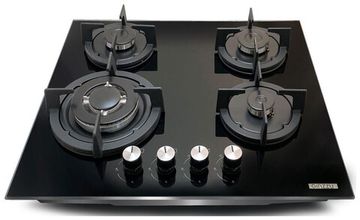 Газовая варочная панель Ginzzu HCG-444 черный