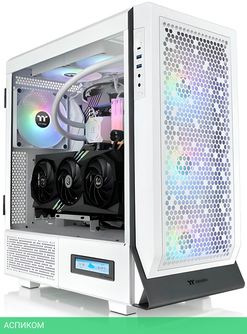 Корпус Thermaltake Ceres 500 TG ARGB Snow без БП (CA-1X5-00M6WN-00)