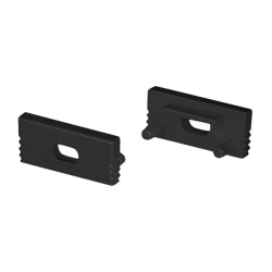 Заглушка SL-SLIM-H7 BLACK с отверстием (Arlight, Пластик) 037510