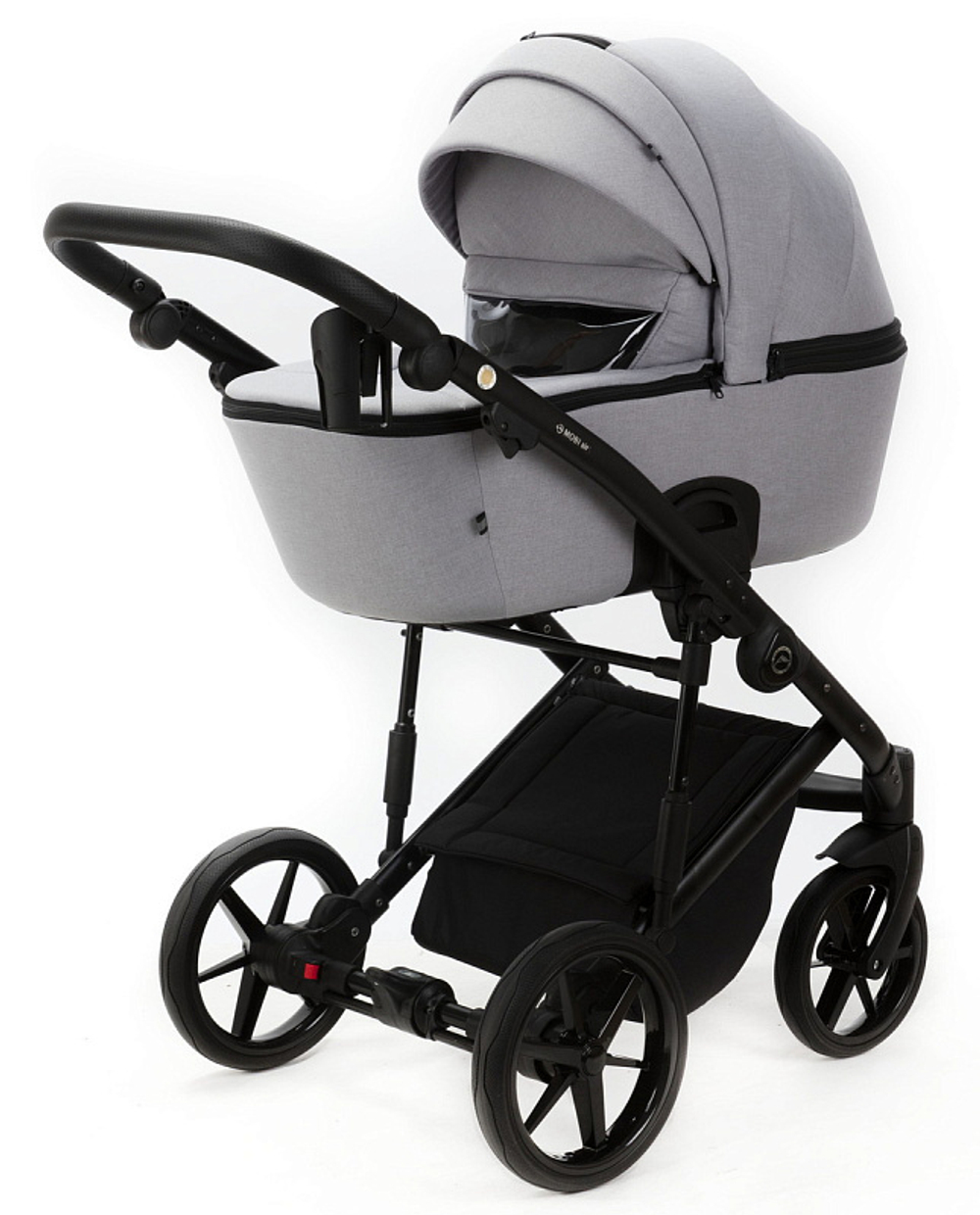 Детская коляска Adamex Mobi 2 в 1 M-TK56 (СВЕТЛО-СЕРЫЙ)