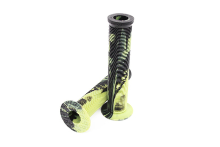 Ручки на руль BMX Much Room Grips, 30х140мм цвет черно- неоновый желтый, арт. I15-955R COLONY
