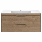 Тумба с раковиной Vincea Chiara 2D 1000 N.Oak