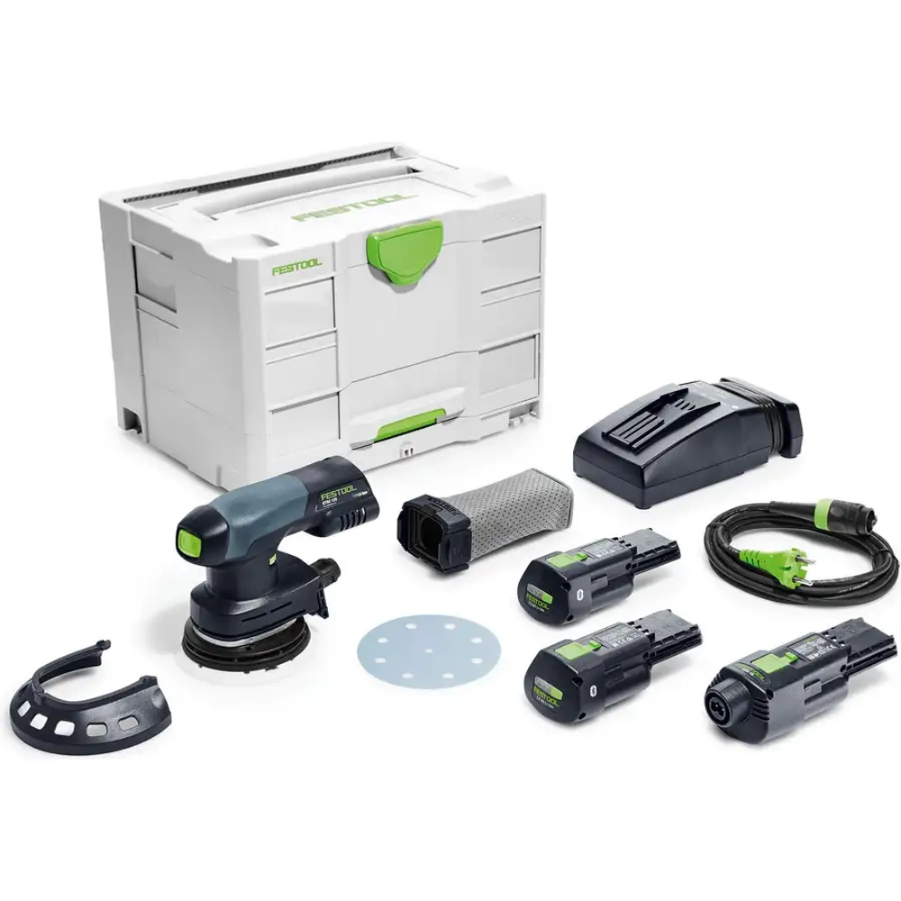 Аккумуляторная эксцентриковая шлифовальная машина ETSC 125 3,0 I-Set FESTOOL 577689