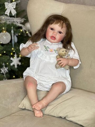 Кукла Реборн мягконабивная 60см в пакете (FA-522)